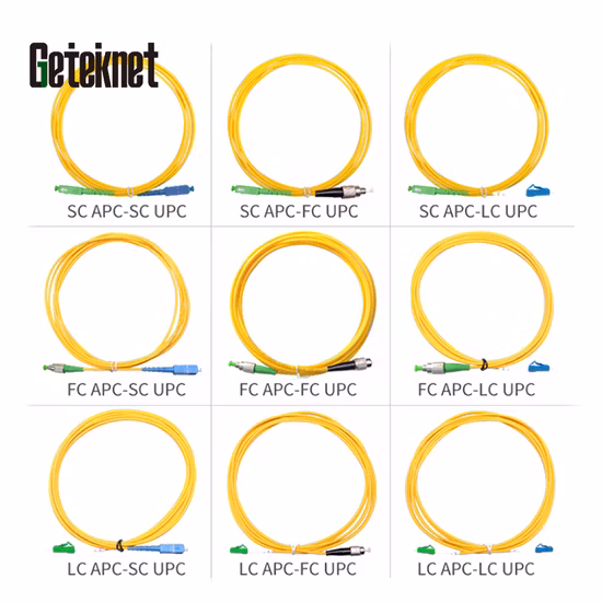 Duplex LC/Upc-LC/Upc Sm 2.0mm Fiber Optic Patch Cord