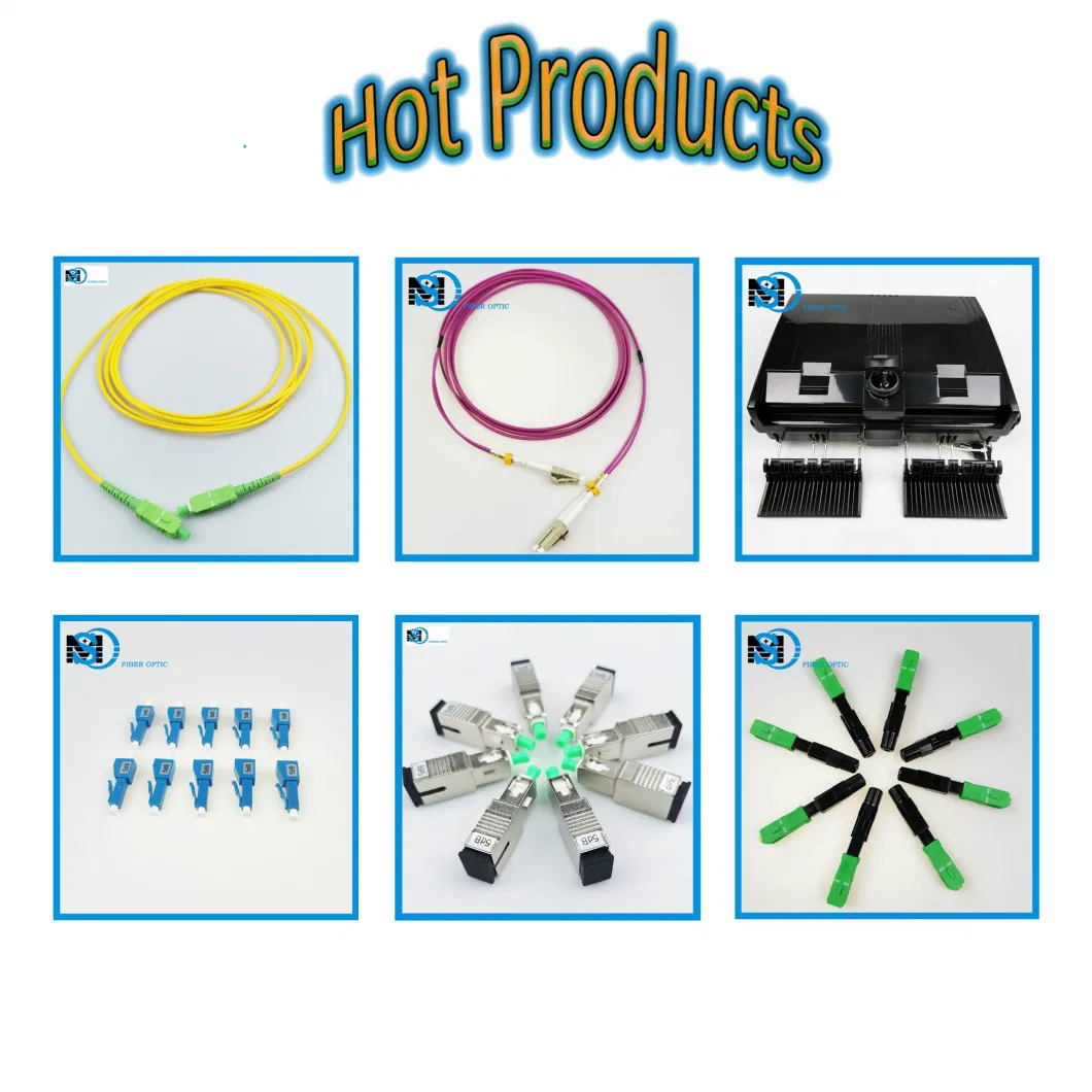 Sc APC ABS Box Fbt Fiber Optic Coupler 1*2 Sm 1310/1550nm Dual Window 50/50 Ratio Optical Splitter