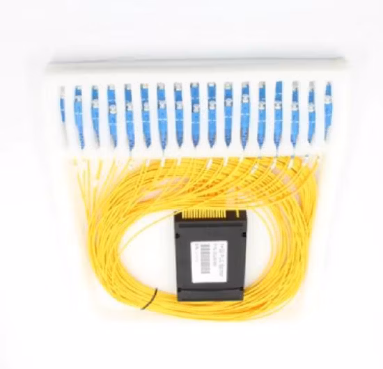Scapc 1*32 Fiber Optic ABS Cassette PLC for Telecom Communication