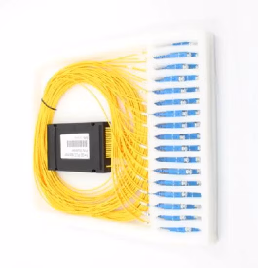 Scapc 1*32 Fiber Optic ABS Cassette PLC for Telecom Communication