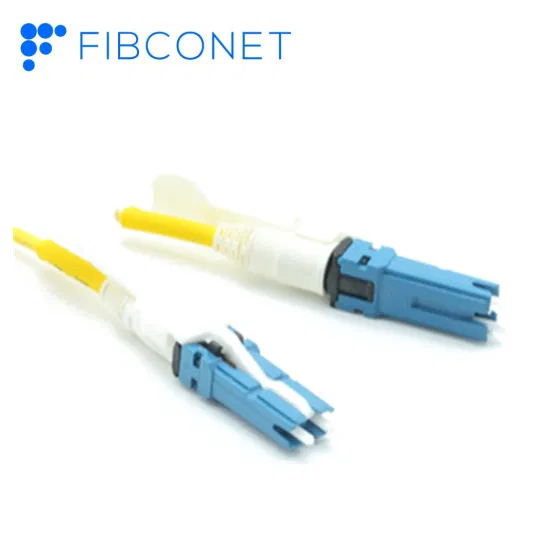 Conector CS de modo único de fibra óptica e conjunto de cabo patch